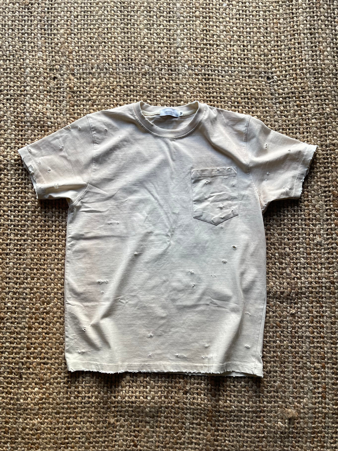 Heard Vintage Pocket Tee - Cream