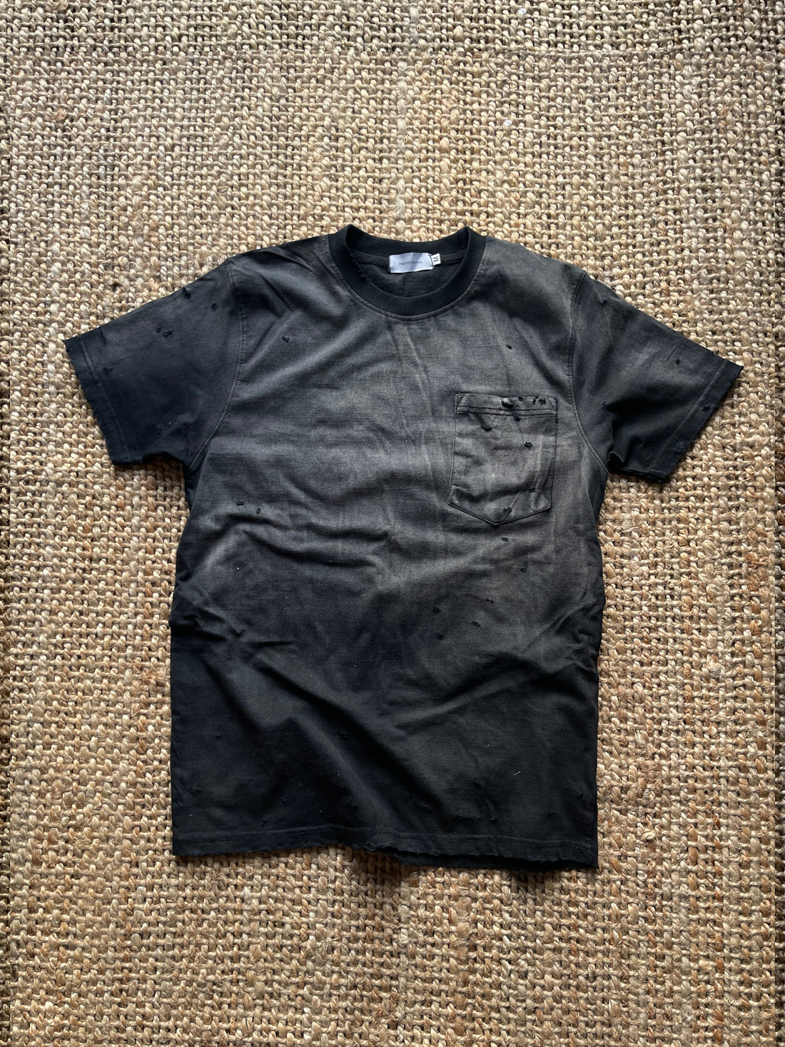 Heard Vintage Pocket Tee - Black