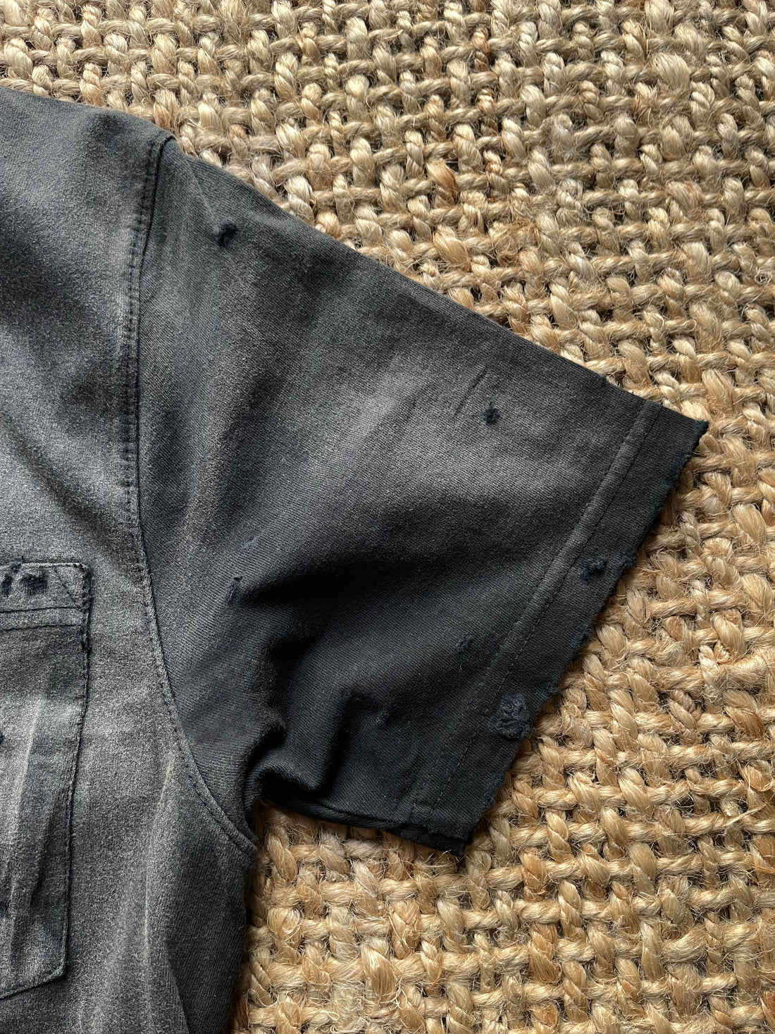 Heard Vintage Pocket Tee - Black